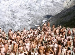 Fonds d'cran Erotic Art Spicer Tunick glacier 4