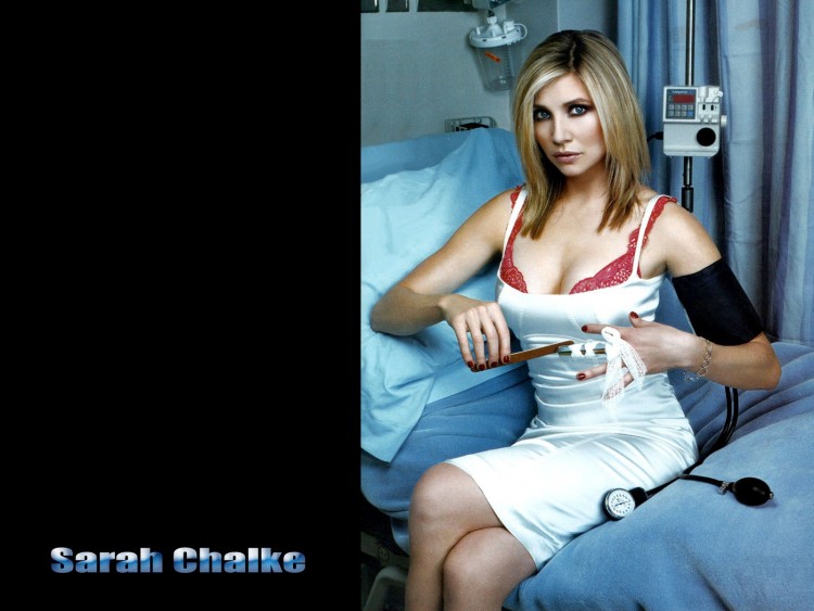 Wallpapers Celebrities Women Sarah Chalke Wallpaper N194149