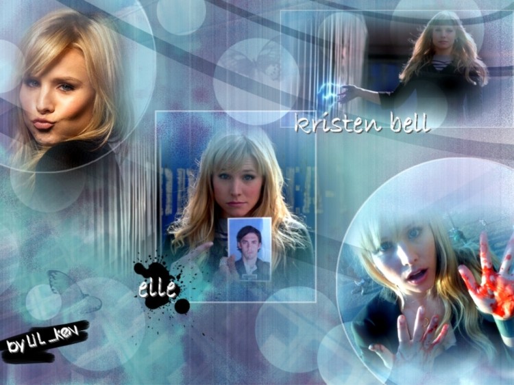 Fonds d'cran Sries TV Heroes ELLE_kristen bell