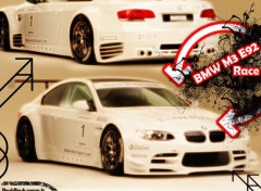 Wallpapers Cars BMW M3 E92 Race