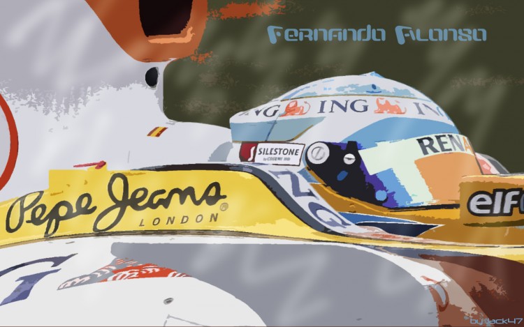 Fonds d'cran Clbrits Homme Fernando Alonso Fernando Alonso '08