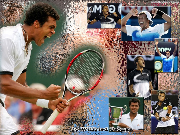 Wallpapers Sports - Leisures Tennis Jo-Wilfried Tsonga