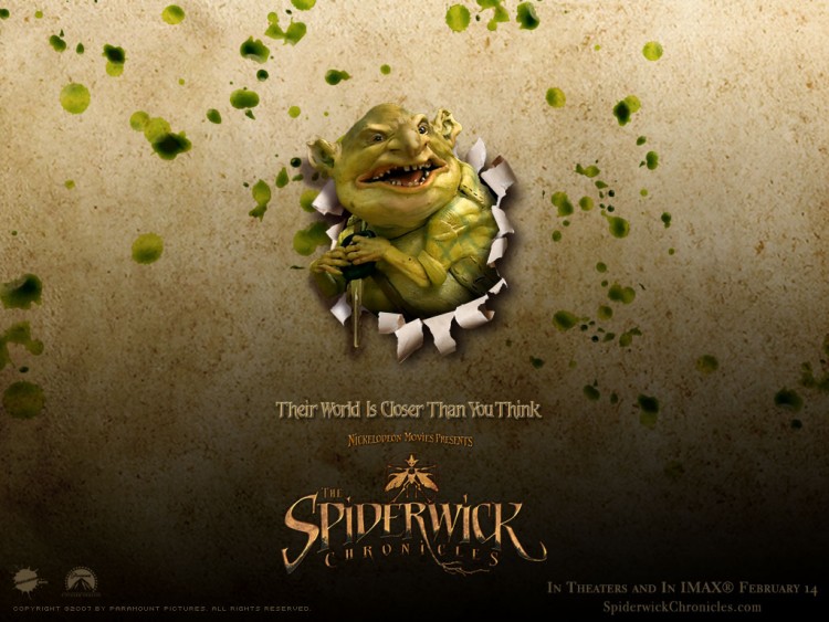 Fonds d'cran Cinma Les Chroniques de Spiderwick the  SPIDERWICK . Paramount .