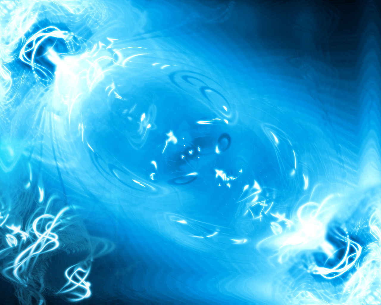 Wallpapers Digital Art Elements : air, water, fire, earth Electric