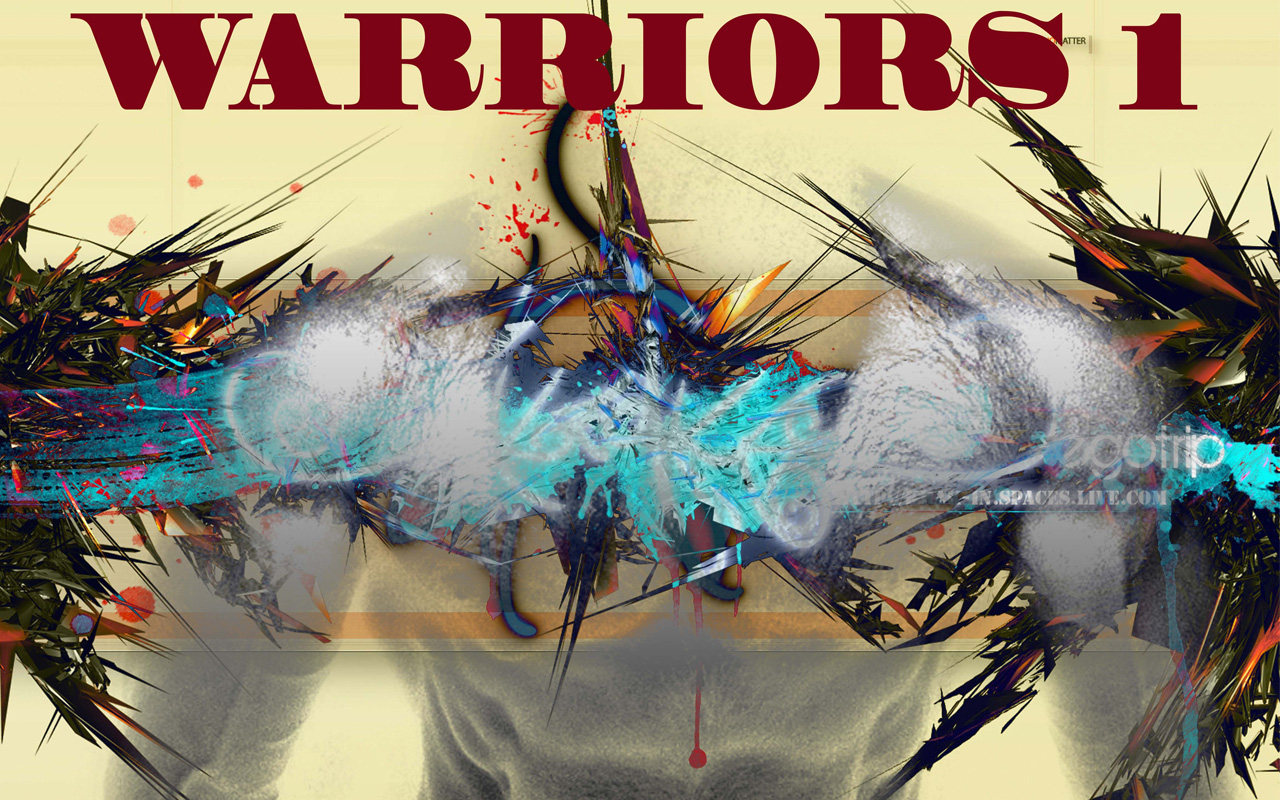 Fonds d'cran Art - Numrique Body Art Warriors 1