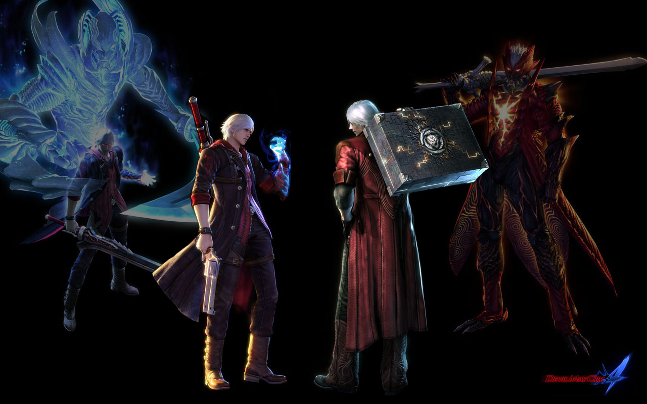 Wallpapers Video Games Devil May Cry 4 dante vs nero