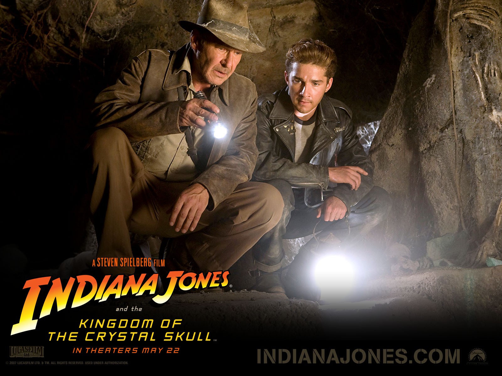 Fonds d'cran Cinma Indiana Jones et le Royaume du Crne de Cristal 