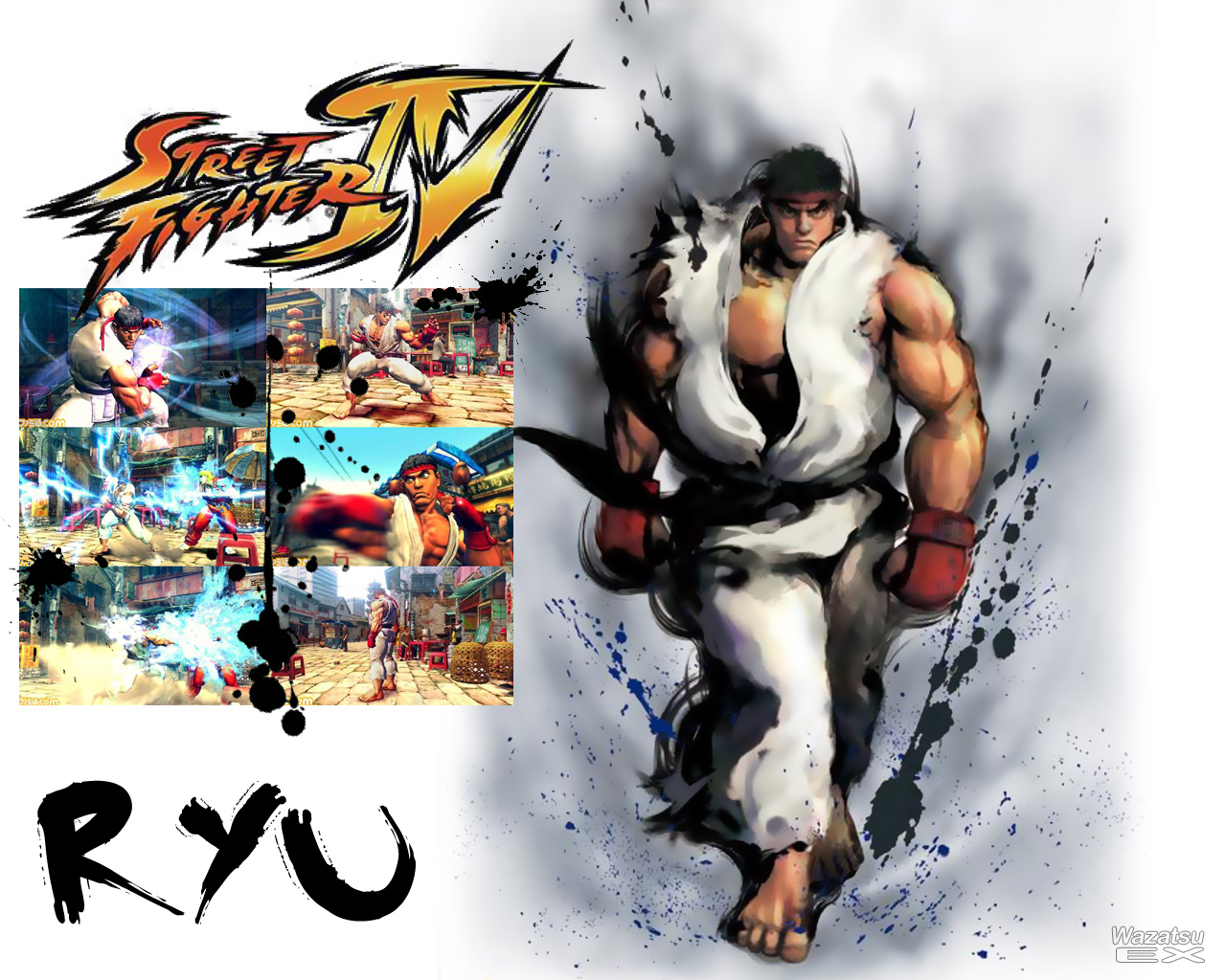 Fonds d'cran Jeux Vido Street Fighter IV Ryu