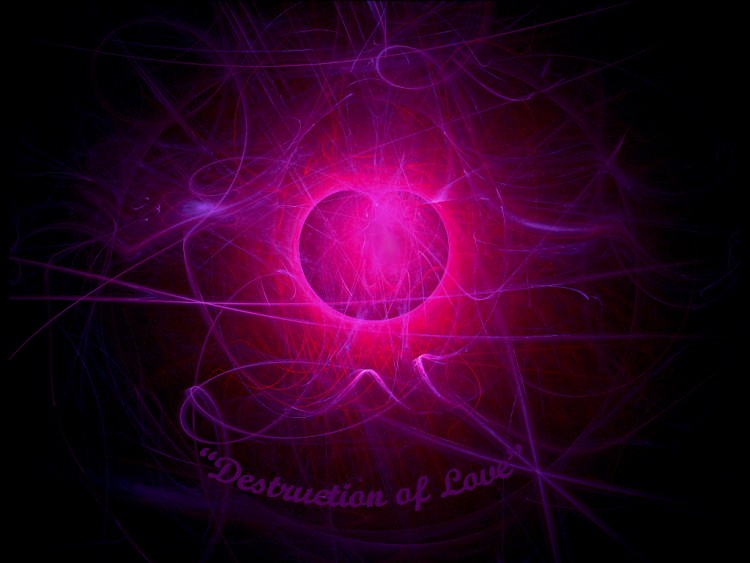 Wallpapers Digital Art Fractals, Kaleidoscope Destruction of Love