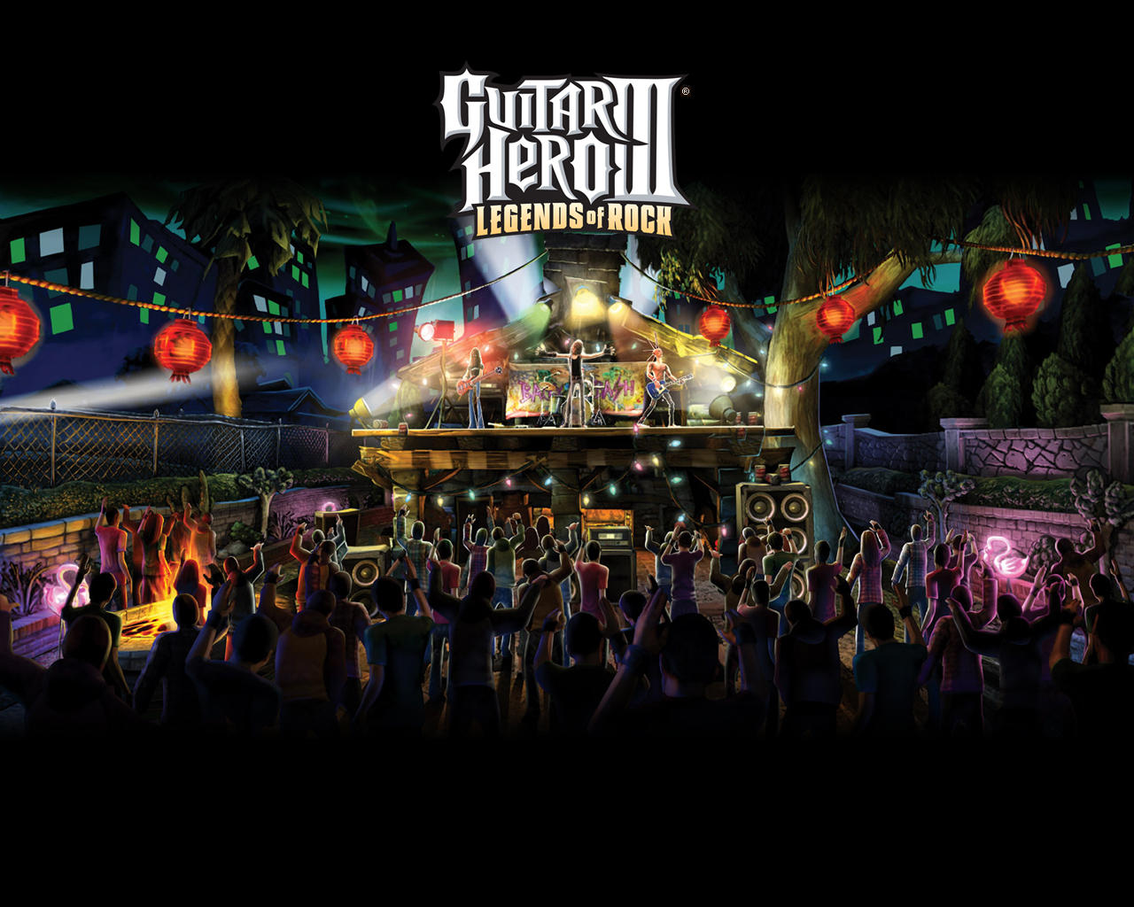 Fonds d'cran Jeux Vido Guitar Hero 3 - Legends of Rock 