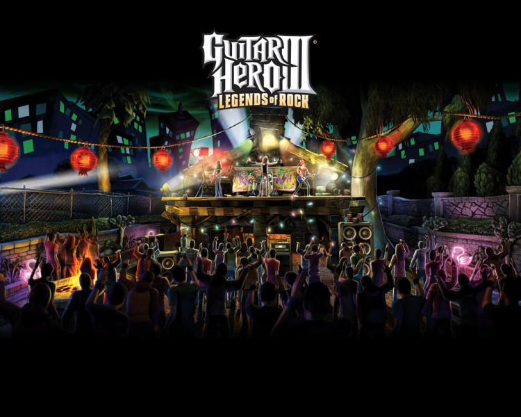 Fonds d'cran Jeux Vido Guitar Hero 3 - Legends of Rock Wallpaper N195019