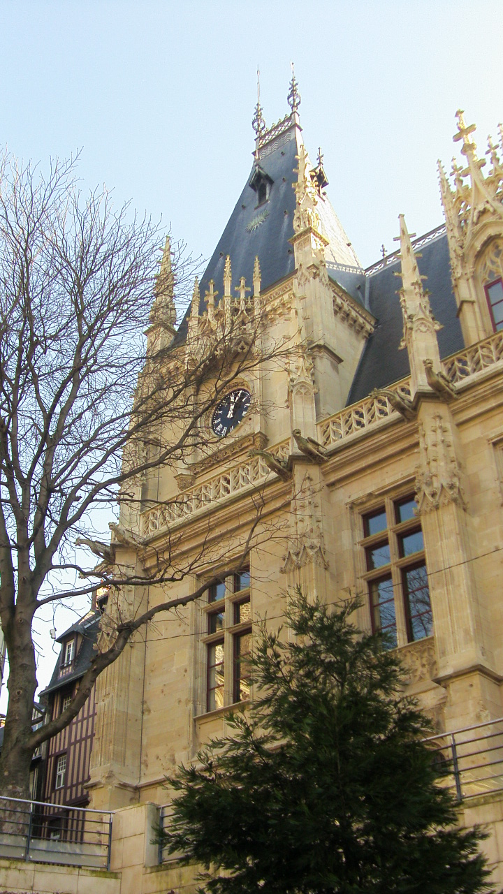 Fonds d'cran Constructions et architecture Edifices le palais de justice de rouen