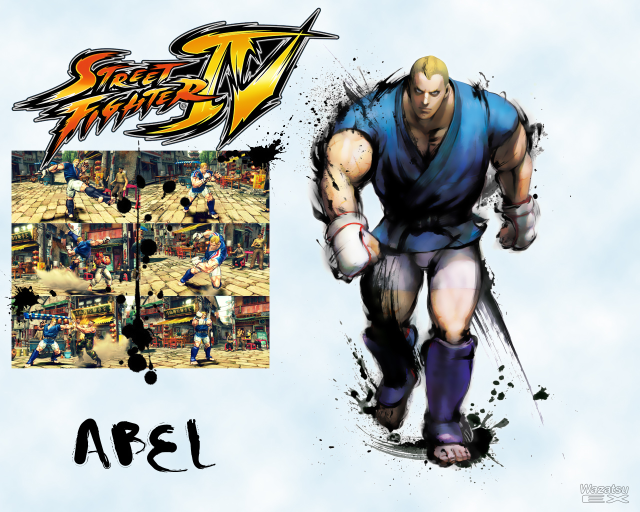 Fonds d'cran Jeux Vido Street Fighter IV Abel