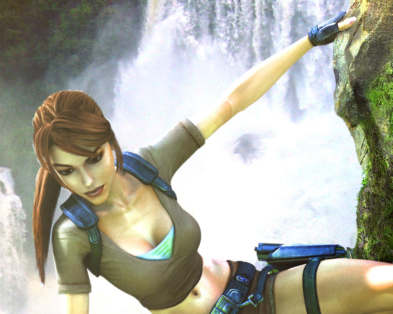 Fonds d'cran Jeux Vido Tomb Raider : Legend Lara