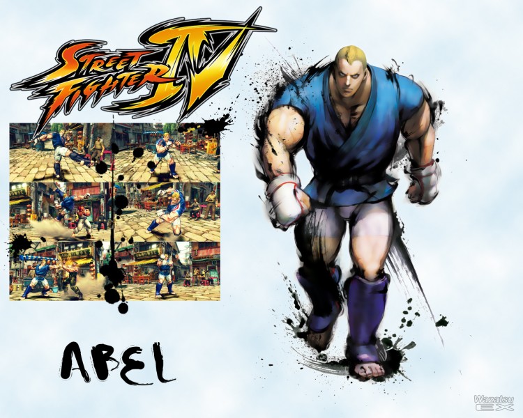 Fonds d'cran Jeux Vido Street Fighter IV Abel