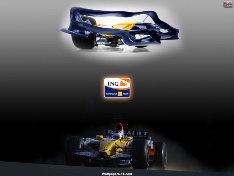 Wallpapers Sports - Leisures Formule 1 ING Renault F1 Team 2008