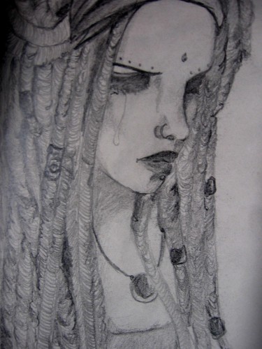 Wallpapers Art - Pencil Portraits dread locks