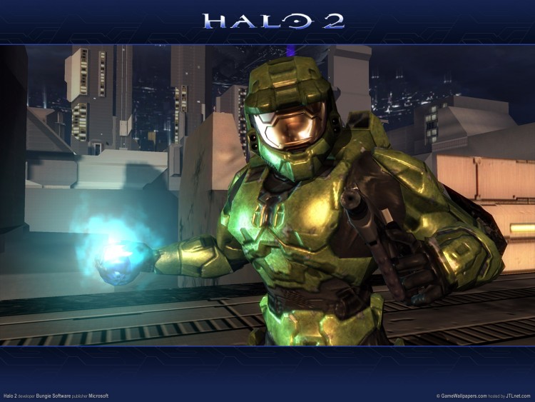 Wallpapers Video Games Halo 2 spartan grenade