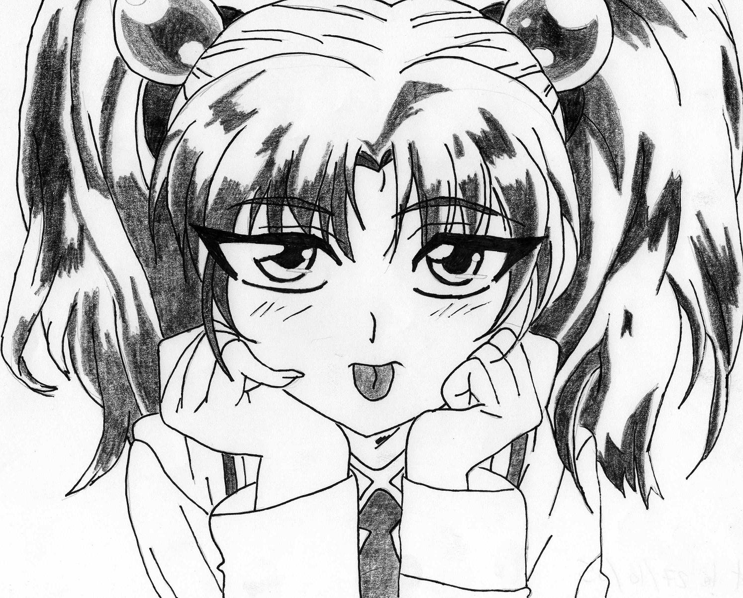 Fonds d'cran Art - Crayon Manga - Nadesico 