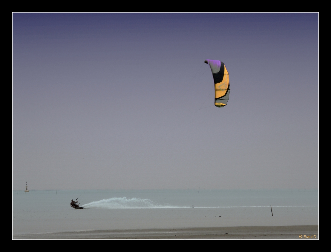 Fonds d'cran Sports - Loisirs Kite Surfing Sous le vent....