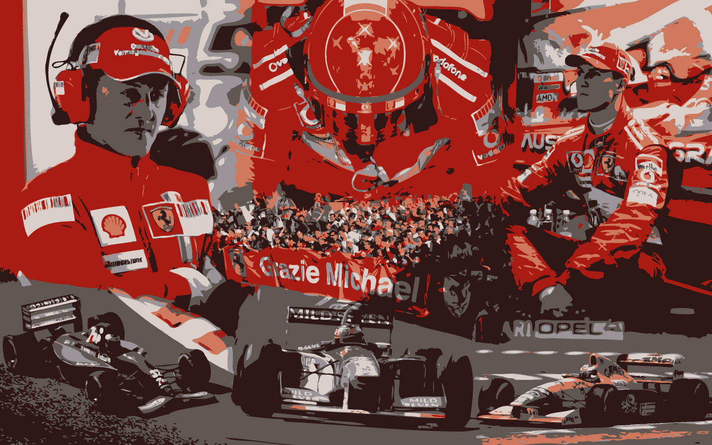 Wallpapers Sports - Leisures Formule 1 Schumi - Forever the Best