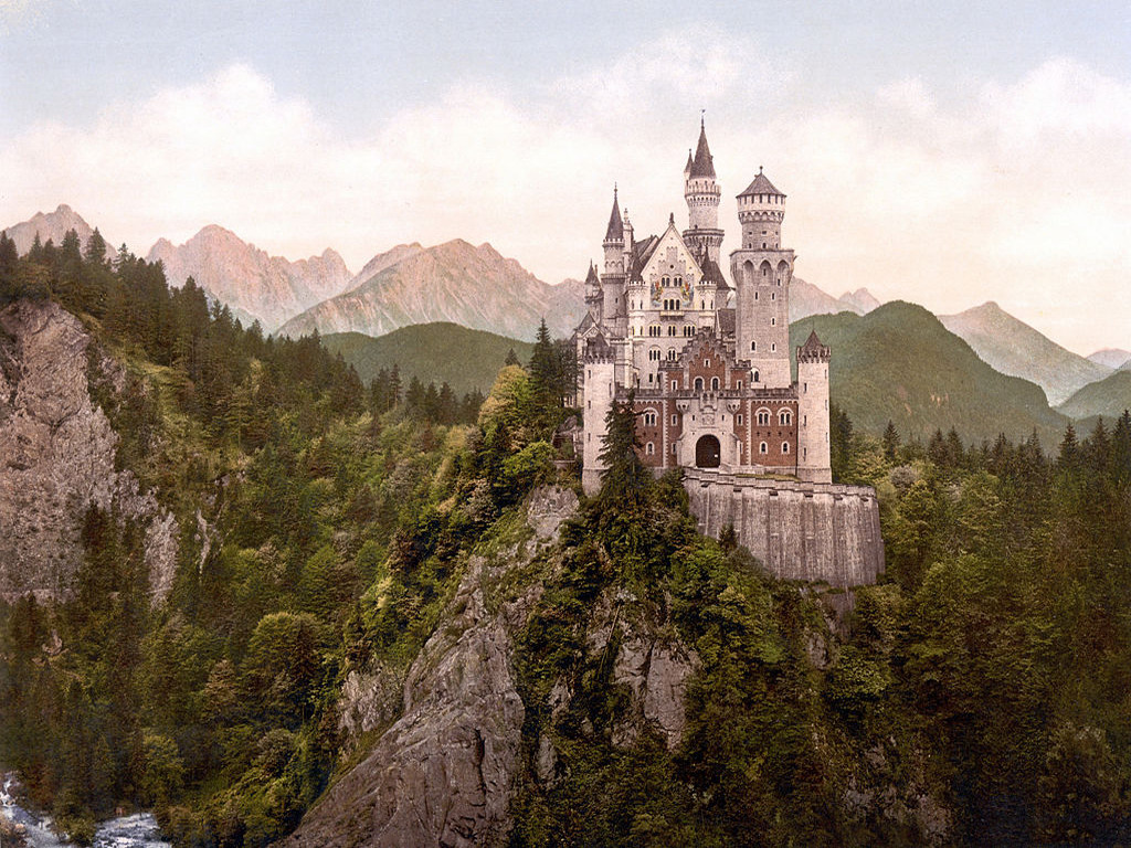 Fonds d'cran Constructions et architecture Chteaux - Palais Neuschwanstein Castle