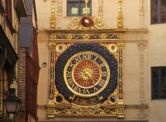 Wallpapers Constructions and architecture le gros horloge de rouen en gros plan