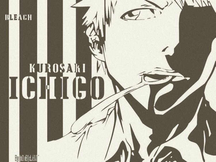 Fonds d'cran Manga Bleach Kurosaki Ichigo