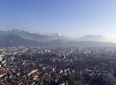 Fonds d'cran Voyages : Europe Grenoble vue de la bastille