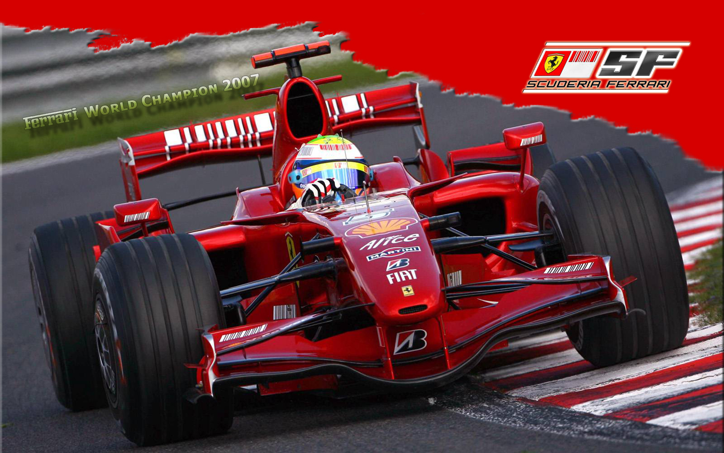 Wallpapers Sports - Leisures Formule 1 Scuderia Ferrari F1 World Champion 2007