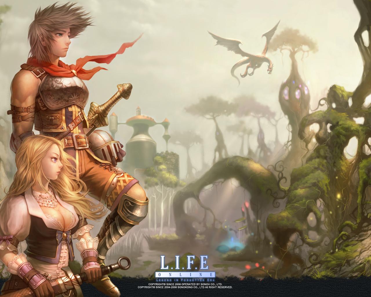 Wallpapers Video Games L.I.F.E Online 