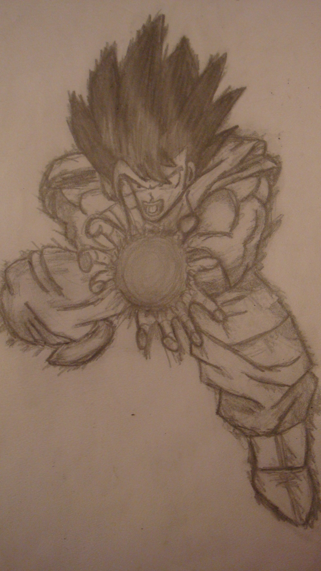 Fonds d'cran Art - Crayon Manga - Dragon Ball Z 