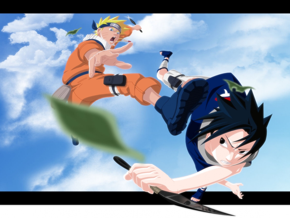 Wallpapers Manga Naruto naruto & sasuke