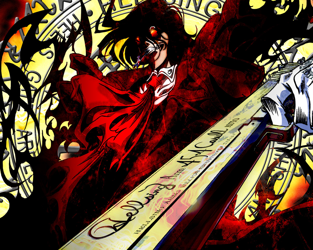 Wallpapers Manga Hellsing Alucard