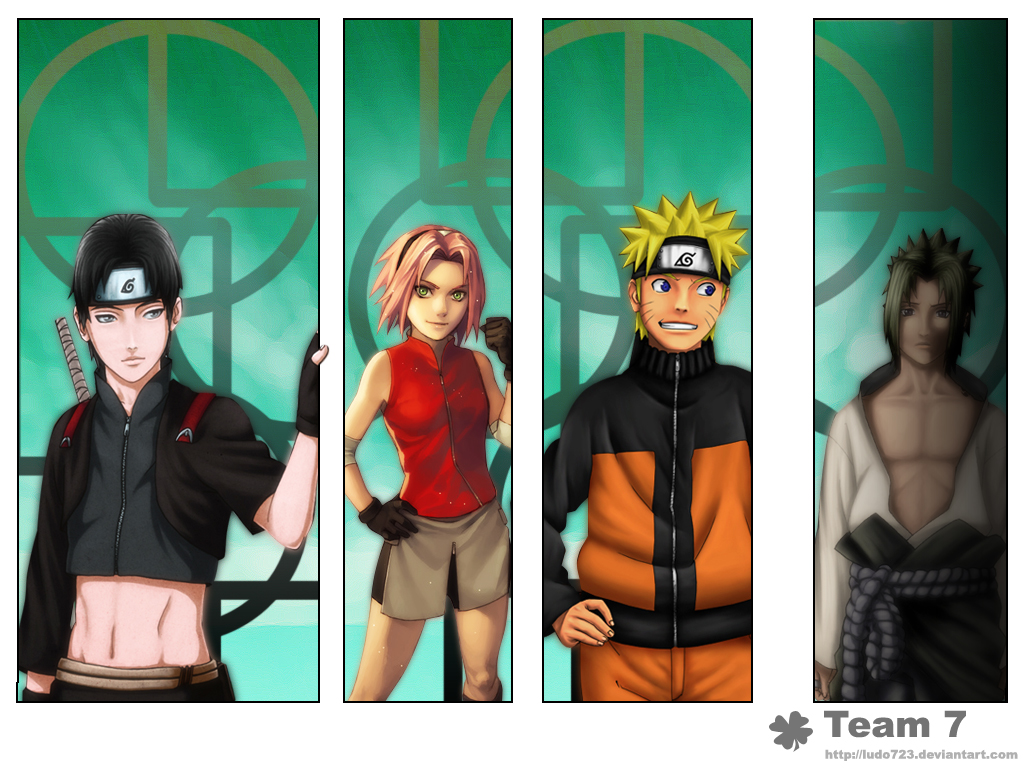 Wallpapers Manga Naruto Team 7