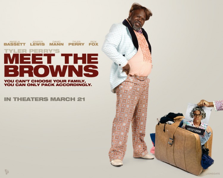 Fonds d'cran Cinma Tyler Perry's Meet the Browns Wallpaper N195992