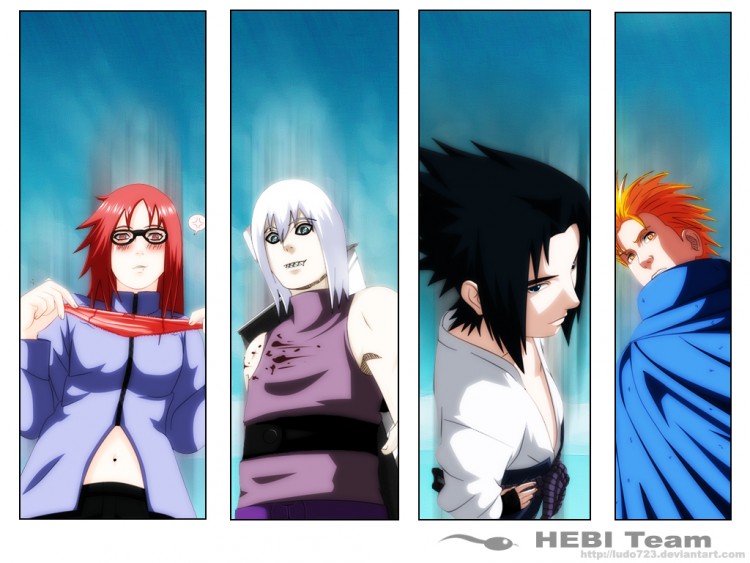 Fonds d'cran Manga Naruto Team hebi