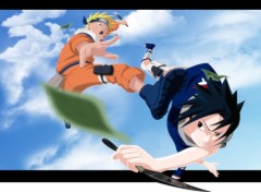 Wallpapers Manga naruto & sasuke