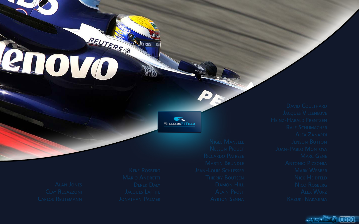 Wallpapers Sports - Leisures Formule 1 Williams F1 Team 2008