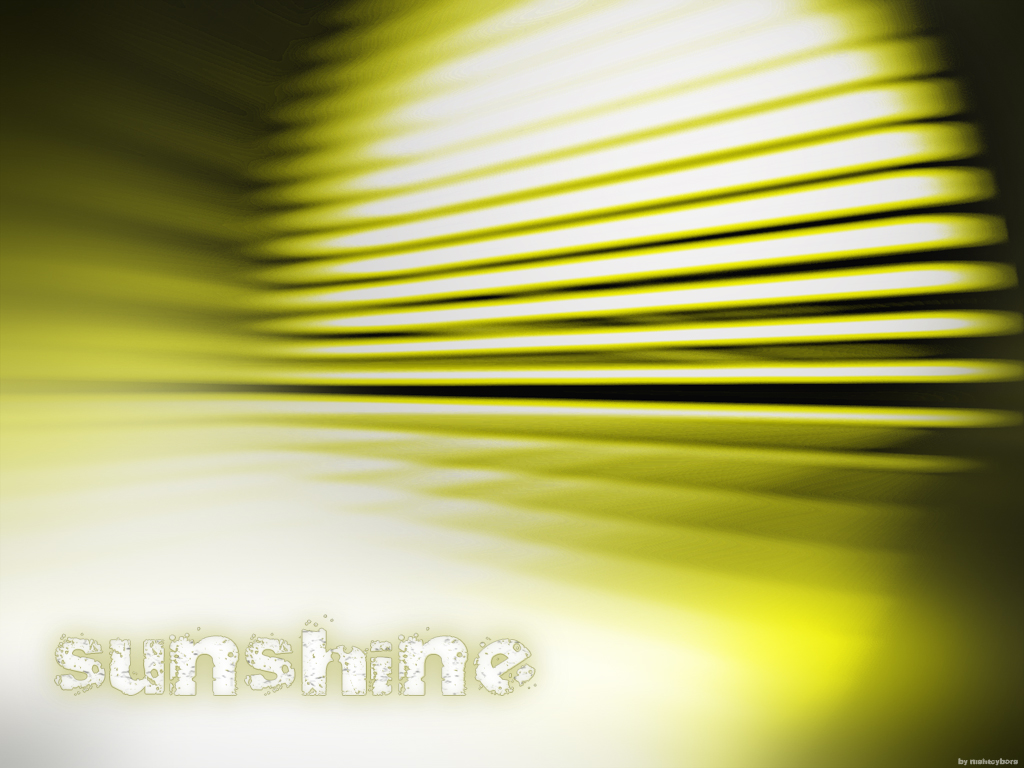 Fonds d'cran Art - Numrique Abstrait sunshine