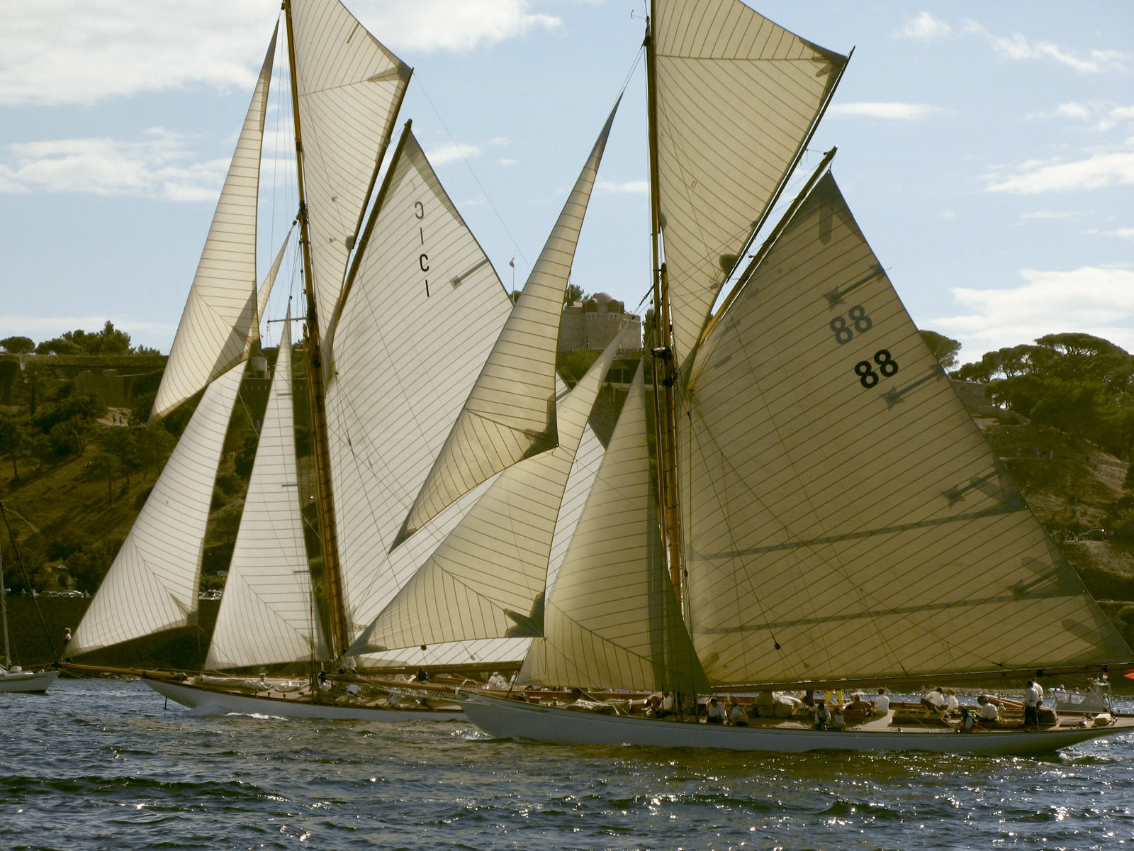 Fonds d'cran Bateaux Voiliers Mariquita vs Moonbeam