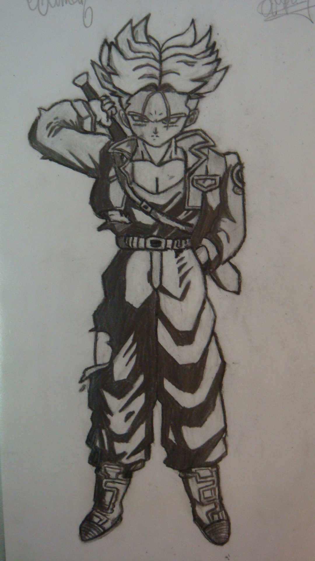 Fonds d'cran Art - Crayon Manga - Dragon Ball Z 