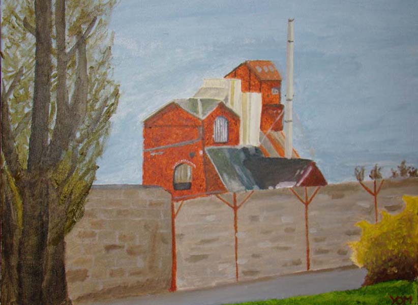 Fonds d'cran Art - Peinture Paysages urbains Le Plessis Belleville