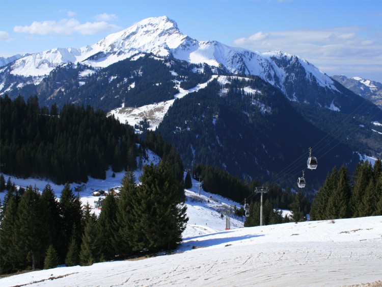 Fonds d'cran Nature Montagnes Belle neige hein? ^^