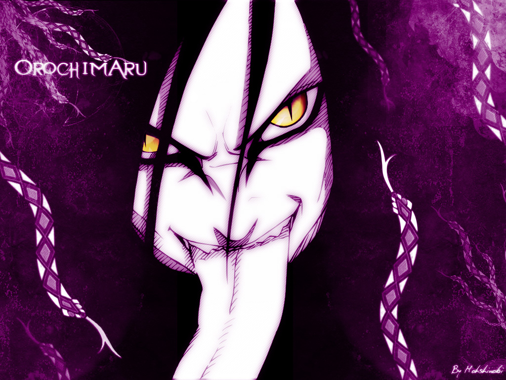 Fonds d'cran Manga Naruto Orochimaru