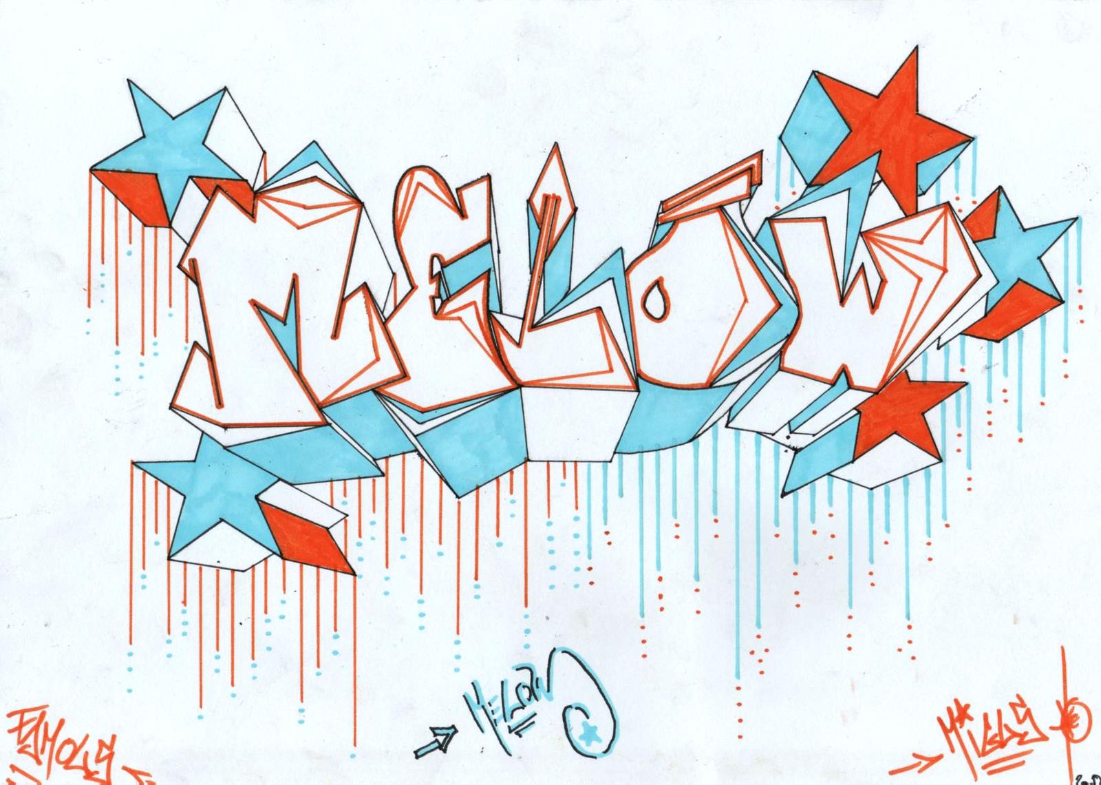 Fonds d'cran Art - Peinture Graffitis * * * Melow * * *