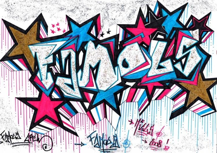 Fonds d'cran Art - Peinture Graffitis *** Famous ***