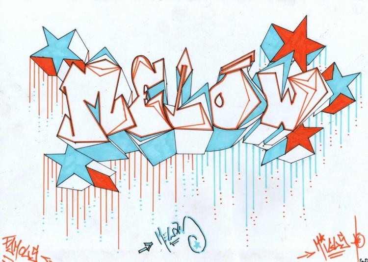 Fonds d'cran Art - Peinture Graffitis * * * Melow * * *