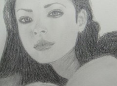 Fonds d'cran Art - Crayon Kristen Kreuk