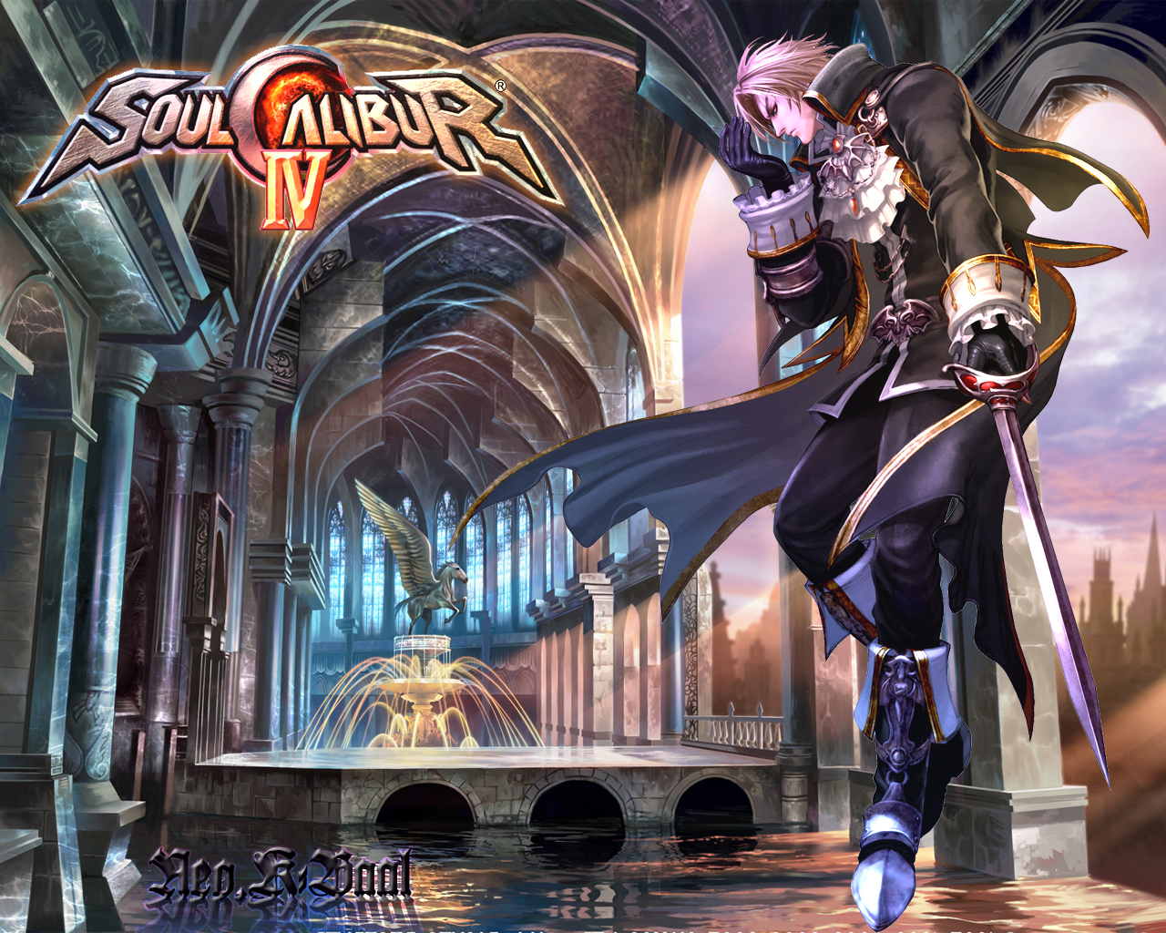 Fonds d'cran Jeux Vido Soul Calibur 4 wall SC4 Raphael